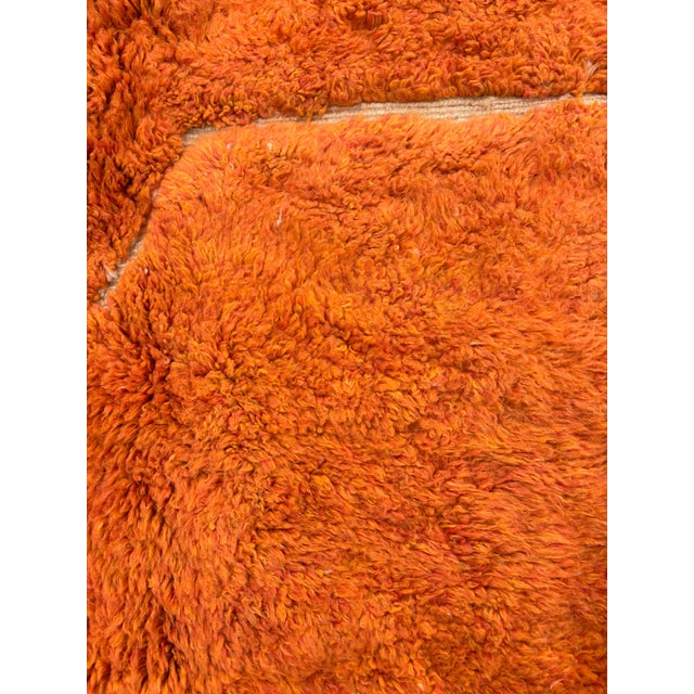 Moroccan Beni M’rirt Wool Rug – Hand Knotted Geometric Berber Carpet, Large Luxury Area Rug For Sale - Image 6 of 10