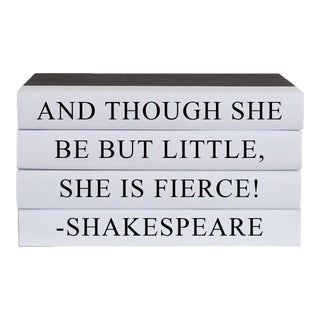 Little but Fierce Quote Book Stack - 4 Pieces For Sale