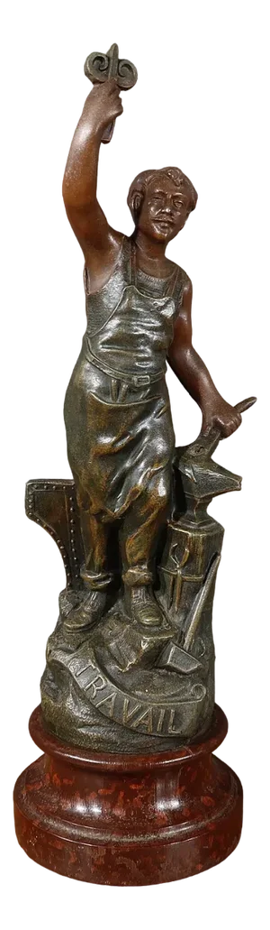Le Travail Regula Figure, Early 20th Century