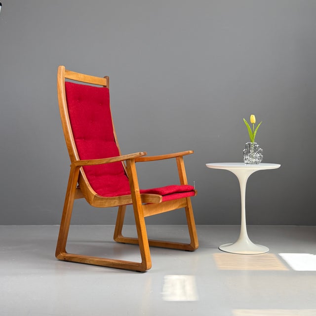 Mid-Century Modern Ronco Armchair attributed to Jacob Müller for Wohnhilfe, 1950s For Sale - Image 3 of 11