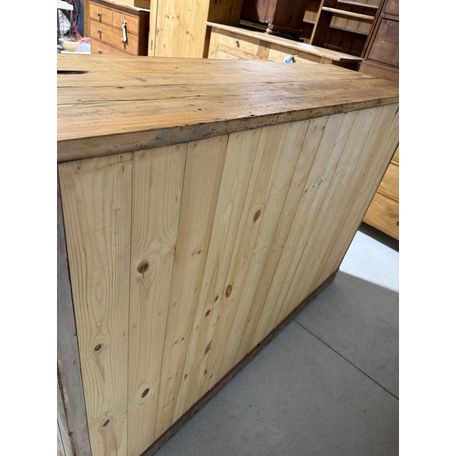 Antique Pine Three Door Cupboard / Cabinet From England For Sale - Image 18 of 18