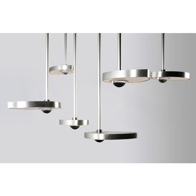 Not Yet Made - Made To Order Small Lilly Straight Config. 1 Hanging Lamp by Ovature Studios, Set of 8 For Sale - Image 5 of 9