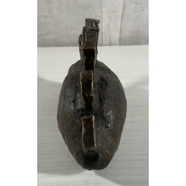 Vice Presidential Potato Bronze Sculpture Herbert Simon, 1995, Political Satire For Sale - Image 4 of 6