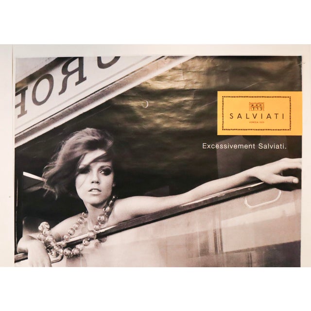 Contemporary 2020s French Jewlery Bus Shelter Adverstisement, Salviati 1859 - Excessivement Salviati For Sale - Image 3 of 3