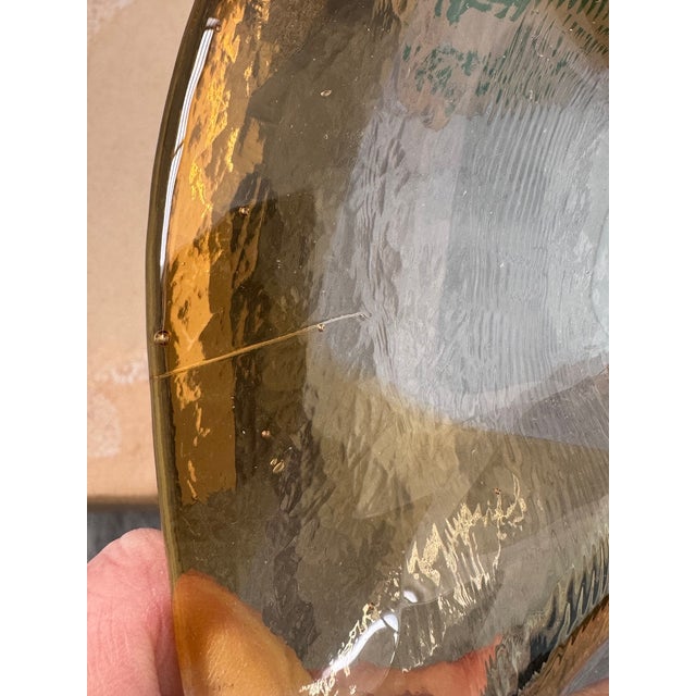 Metal Vintage Italian Wall Lamp in Murano Glass from Mazzega, 1960s For Sale - Image 7 of 10