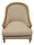 Late 19th Century Louis XVI-Style Gilded Accent Armchair (Or Bergère) For Sale