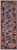 Rustic Ziegler Blue/Multi Wool Runner Rug- 2'8'' X 9'8'' For Sale - Image 9 of 10