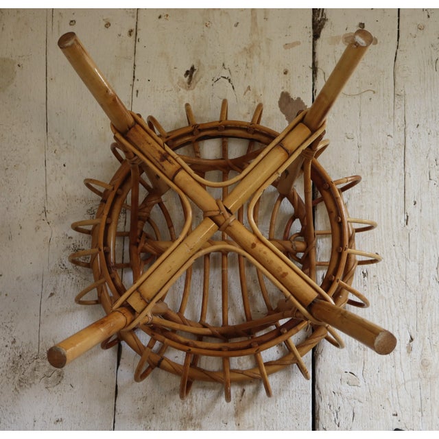 Wood Riviera Coffee Stool by Franco Albini, 1960s For Sale - Image 7 of 9