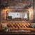 Contemporary Brennan Industrial Dressing Mirror For Sale - Image 3 of 11