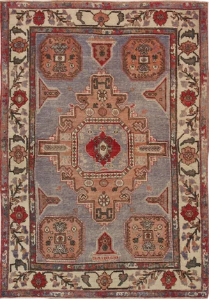 Vintage Sivas Rug, 4' 8" X 6' 8"