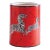 Scalamandre Maison by Port 68 Zebra Red Ice Bucket For Sale