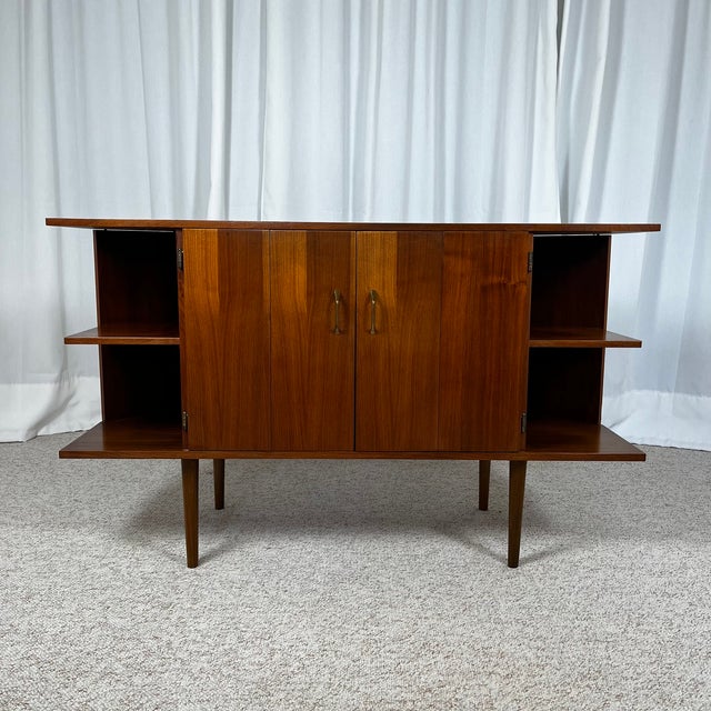 Mid-Century Modern Buffet Bas en Placage Teck, 1960s For Sale - Image 18 of 18