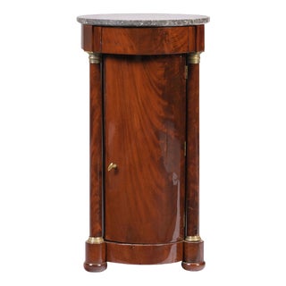 Small Barrel-Shaped Cabinet, France, 1810 For Sale
