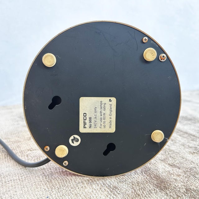 Vintage Pifco Model 986 Orange Gooseneck Desk Lamp, 1970s For Sale - Image 6 of 7