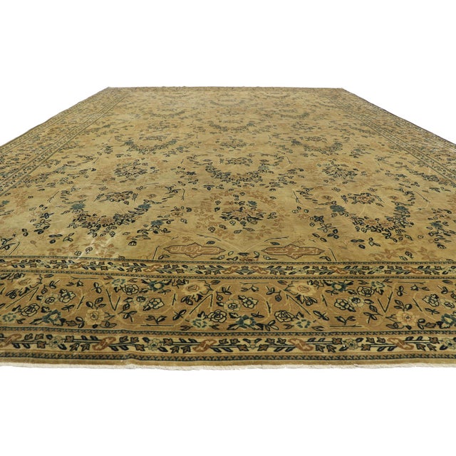 Indian Late 19th Century Indian Mogul Rug, 12'07 X 18'10 For Sale - Image 3 of 10