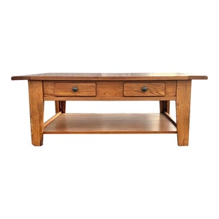 Broyhill Attic Heirlooms Farmhouse Coffee Table For Sale