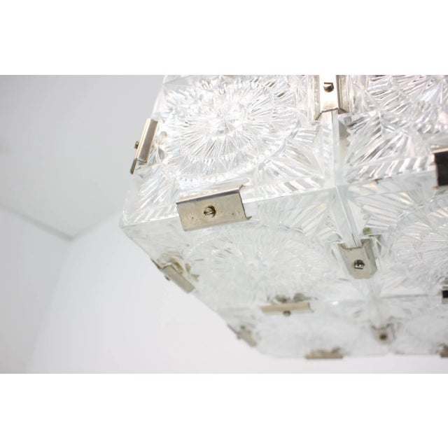 Mid-Century Pendant from Kamenický Šenov, 1970s For Sale - Image 6 of 10