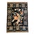Vintage Anatolian Rug | 8' X 9'6" | Bold Floral Design on Black Field For Sale