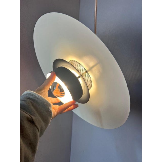 Paloma Louvered Lamp from Design Light For Sale - Image 3 of 11