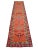 Textile Tribal Motifs Hand-Knotted Kurdish Runner Hallway Rug Kitchen Decor - 2’9” X 12’6 For Sale - Image 7 of 12