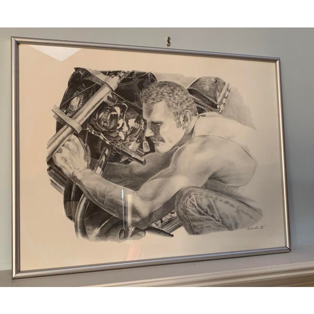 San Francisco artist Weston Rose (American, 20th C.) framed lithograph, 41/300, signed in graphite lower right corner....