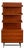 Mid-Century Modern Teak Column Bookcase with Drawers, Italy, 1960s For Sale