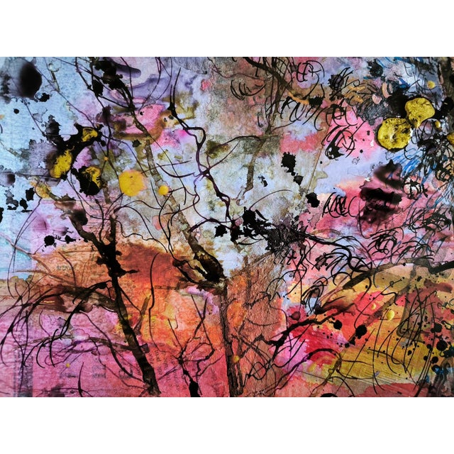 Early 21st Century Linda Clerget, End of Day, Ink, Framed For Sale - Image 5 of 7
