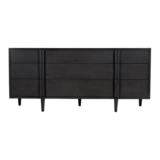 Contemporary NOIR Morten 9-Drawer Dresser, Pale For Sale - Image 3 of 13