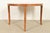 Late 20th Century McGuire Hollywood Regency Organic Modern Oak and Bamboo Rattan Dining or Game Table For Sale - Image 5 of 12