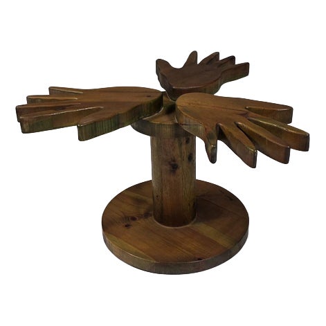 Sculptural Coffee Table from Giovanni Borgarello, Italy, 1970s For Sale