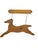 Brown Mid-20th Century Folk Art Horse Welcome Sign For Sale - Image 8 of 12