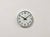 Vintage industrial wall clock produced by ESMI during the 1980s .It was originally designed for public buildings, schools,...