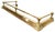 Victorian Extending Brass Fender For Sale