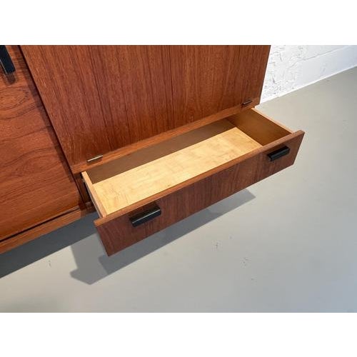 Large Modernist Teak Sideboard with Bar Section by Cees Braakman, 1960s For Sale - Image 17 of 18
