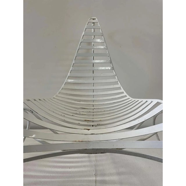 1980s Chair in the Style of the Spine Chair After André Dubreuil For Sale - Image 5 of 9