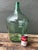 Vintage Green Glass Demijohn Bottle For Sale - Image 13 of 14