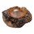 1990s Black Walnut Burl Live Edge Bowl - 1 Piece. For Sale