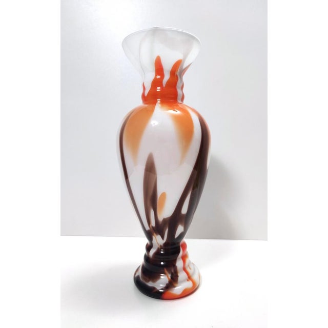 Vintage Italian Murano Glass Vase by Carlo Moretti, 1970s For Sale - Image 6 of 14