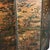 Chinoiserie 19th Century Chinoiserie Folding Screen, Hand-Painted Leather For Sale - Image 3 of 10