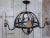 Early 20th Century Art Deco Dutch Wrought Iron Chandelier in the style of Amsterdam School For Sale - Image 13 of 16