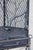 Vintage Wrought Iron Garden Bird Cage On Stand For Sale - Image 10 of 18