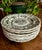 Antique Wedgewood 'Coral Border' Green Transferware 10" Dinner Plates - Set of 12 For Sale - Image 13 of 14