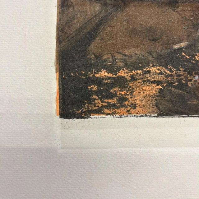 Art by Gina Kail June 1998 Monoprint Abstract Landscape 1 For Sale - Image 4 of 9