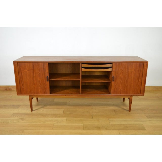 1960s Danish Teak Model OS37 Sideboard by Arne Vodder for Sibast, 1960 For Sale - Image 5 of 13