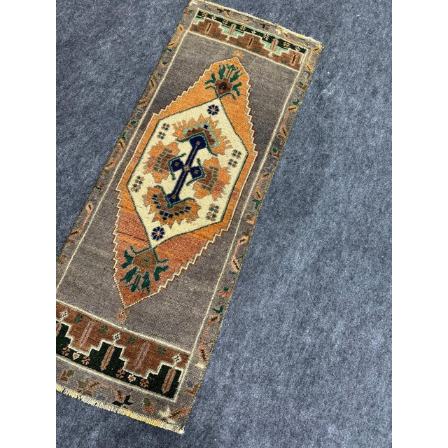 Early 21st Century Turkish Yastik Rug 1'4" x 3'6" For Sale - Image 5 of 5