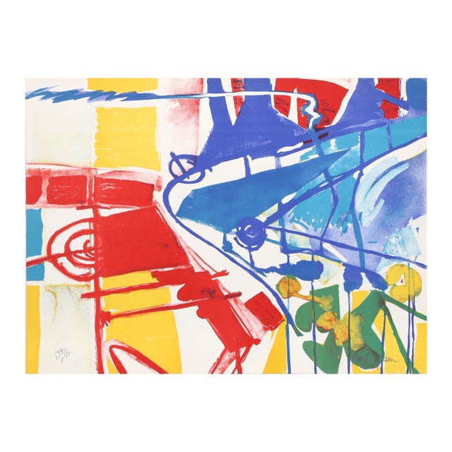 Jasha Green "Untitled 3" Lithograph For Sale