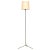 Black Floor Lamp attributed to Hans Bergström for Eskilstuna Elektrofabrik, Sweden, 1950s For Sale - Image 8 of 8