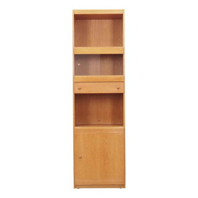 Vintage Danish Ash Bookcase from Skovby, 1970s For Sale