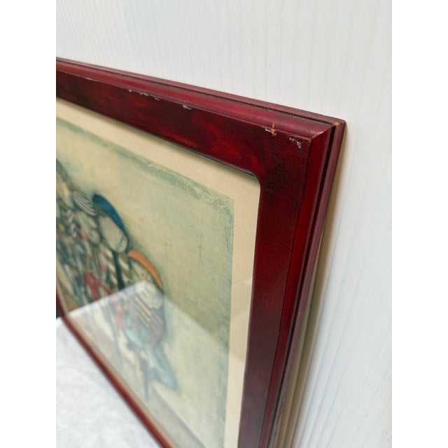 Early 21st Century Graciela Rodo Boulanger "Tour De France" Signed Print, Framed For Sale - Image 5 of 12