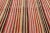 Mid 20th Century Decorative Turkish Vintage Striped Kilim For Sale - Image 4 of 7